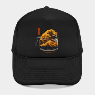 The Great Wave of Coffee Hat