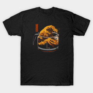 The Great Wave of Coffee T-Shirt