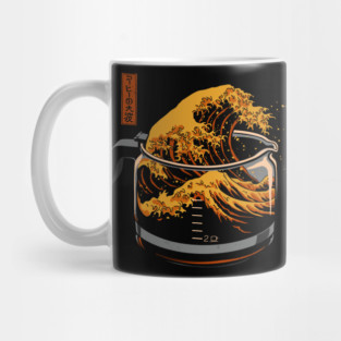 The Great Wave of Coffee Mug