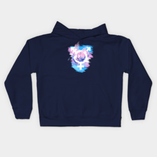 Trans Pride Dragon Kids Hoodie