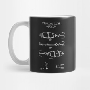 Fishing Lure Patent Mug