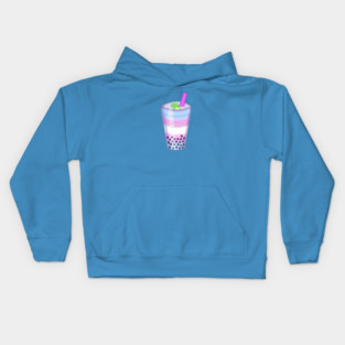 Trans Bubble Tea Kids Hoodie