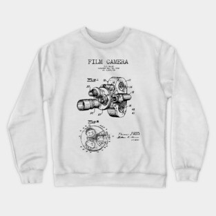 Film Camera Patent Crewneck Sweatshirt
