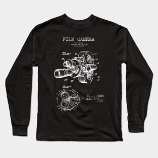 Film Camera Patent Long Sleeve T-Shirt