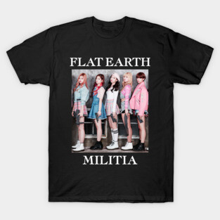 Flat Earth Militia T-Shirt