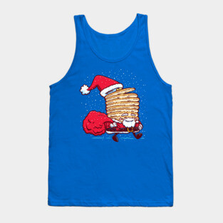 Santa Pancake Tank Top
