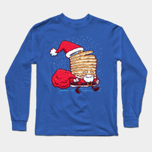 Santa Pancake Long Sleeve T-Shirt