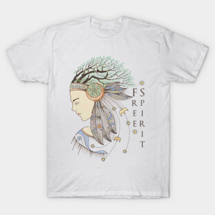 Free spirit - Tribal woman T-Shirt