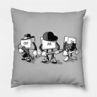 Computer Mafia Pillow