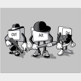 Computer Mafia Posters and Art