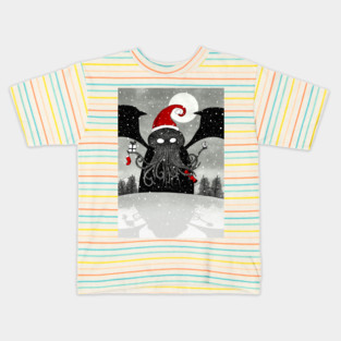A Cthulhu Christmas Kids T-Shirt