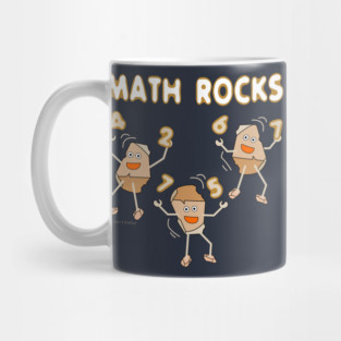 Math Rocks Funny School Mathematics Mug