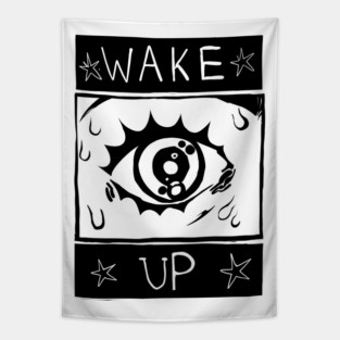 Wake Up Tapestry