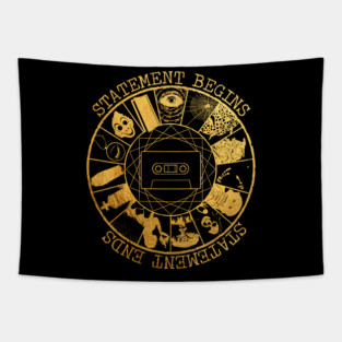 STATEMENT BEGINS OR STATEMENT  ENDS GOLD Tapestry