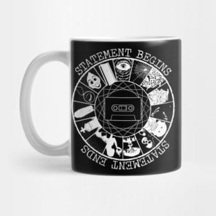 STATEMENT BEGINS OR STATEMENT  ENDS Mug