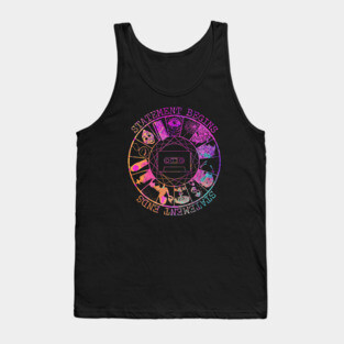 STATEMENT BEGINS OR STATEMENT  ENDS COLORUN Tank Top