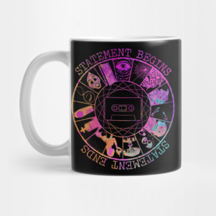 STATEMENT BEGINS OR STATEMENT  ENDS COLORUN Mug