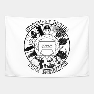 STATEMENT BEGINS OR STATEMENT  ENDS BLACK Tapestry