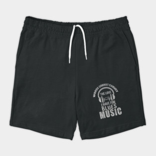 Blues Music Lover Shorts