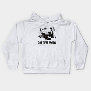 Golden Mom - Golden Retriever Mom Kids Hoodie