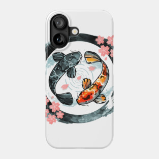 Sakura Koi Phone Case