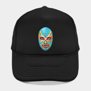 Dos Caras Lucha Libre Mexican Wrestler Legend Hat