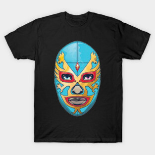 Dos Caras Lucha Libre Mexican Wrestler Legend T-Shirt
