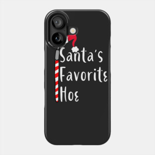 Santa's Favorite Hoe Phone Case