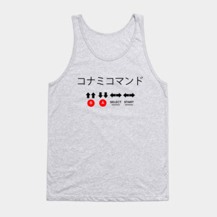 Konami Code Tank Top