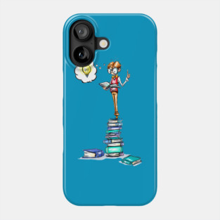 The Book Worm Klaus Baudelaire Phone Case