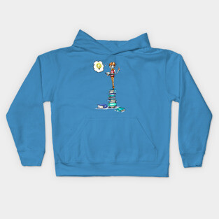 The Book Worm Klaus Baudelaire Kids Hoodie