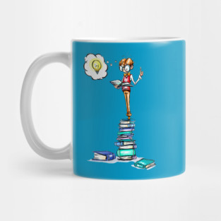 The Book Worm Klaus Baudelaire Mug
