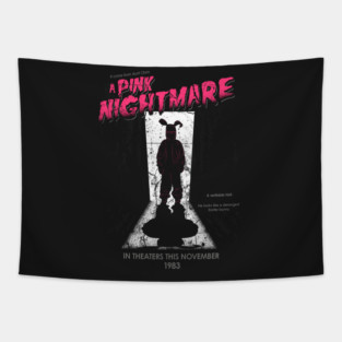 Pink Nightmare Tapestry