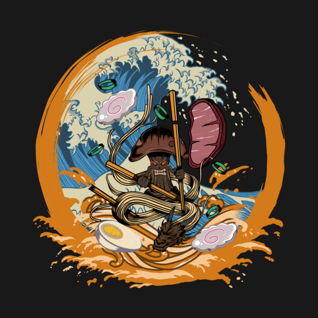 Dragon Ramen_Mushroom anger waves by pilipsjanuariusArt