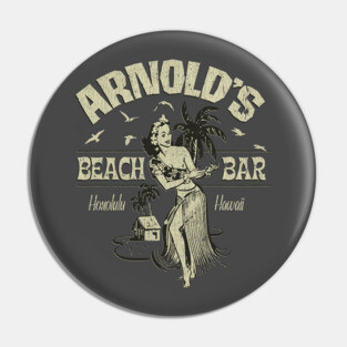 Arnold's Beach Bar Pin