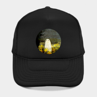 Walter Vintage style Ghost painting Hat