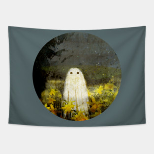 Walter Vintage style Ghost painting Tapestry