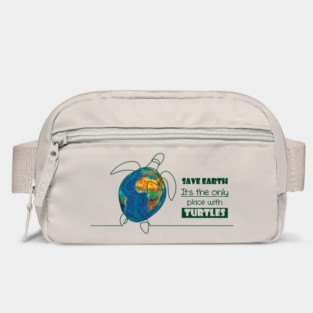 Save Earth, for the sake of TURTLES! Bag
