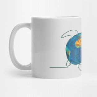Save Earth, for the sake of TURTLES! Mug