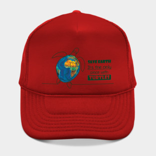 Save Earth, for the sake of TURTLES! Hat