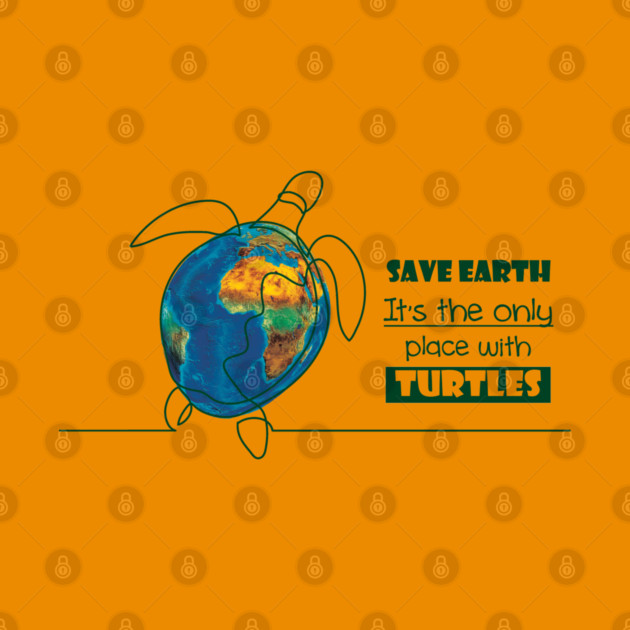 Save Earth, for the sake of TURTLES! by C.Code