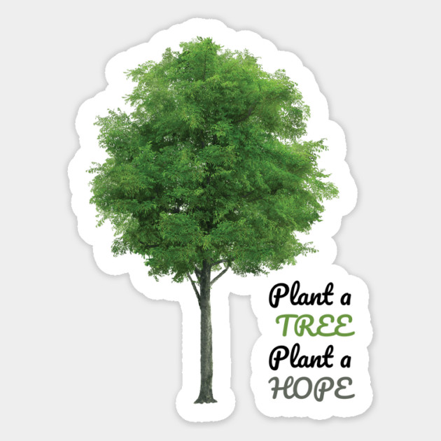 Plant a tree, plant hope Magnet by C.Code