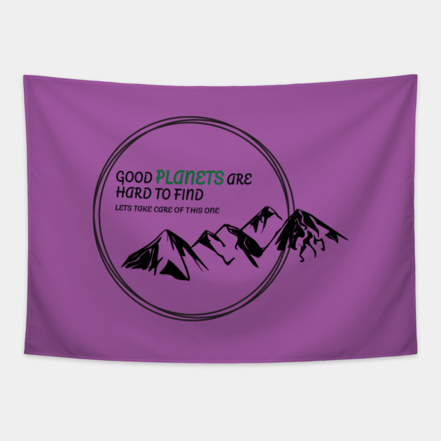 Good Planets are hard to find! Tapestry by C.Code