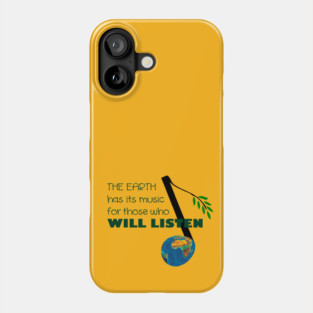 Music for those who listen! Phone Case