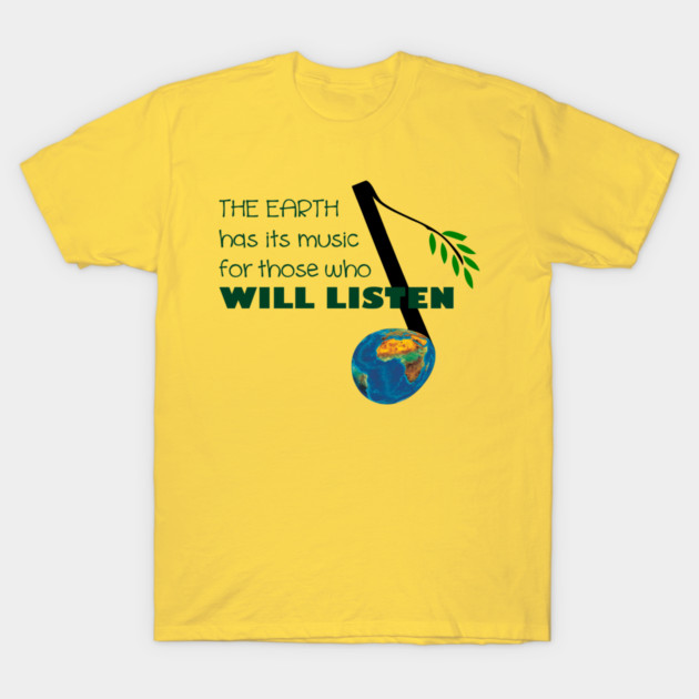 Music for those who listen! T-Shirt by C.Code