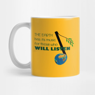 Music for those who listen! Mug