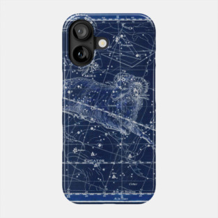 Aries Zodiac Sign Vintage Illustration Phone Case