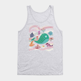 Ocean life fun Tank Top