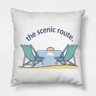 The Scenic Route Pillow