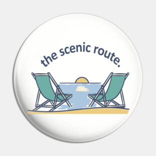 The Scenic Route Pin